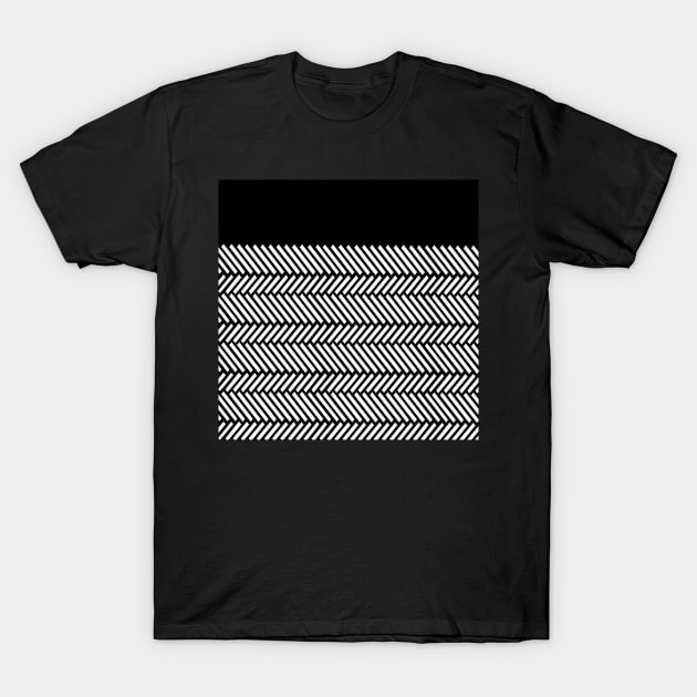 Herringbone Boarder T-Shirt by ProjectM